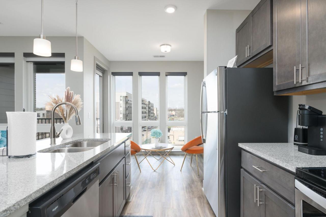 Stylish 1Br Apartment With View Indianapolis Exterior foto